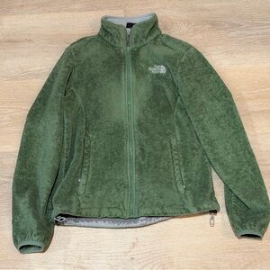 The North Face Olive Fleece Jacket
